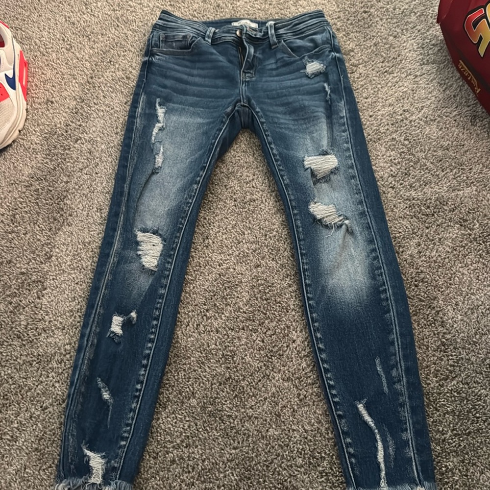 low rise jeans